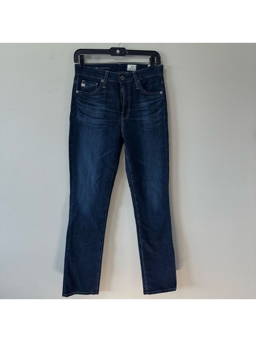AG Adriano Goldschmied Mari High Rise Straight Leg Jeans SZ 26